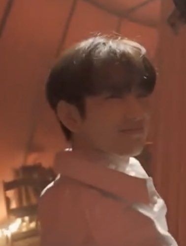 It was not planned as we all thought and Jinyoung’s lil smile after it happened :((