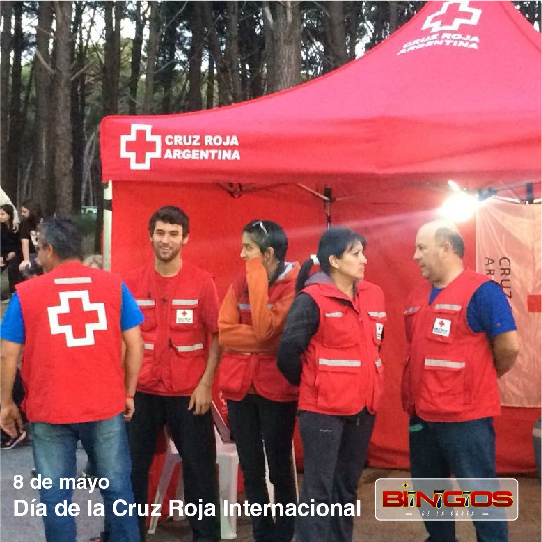 BingoChiozza's tweet photo. 🎊 Hoy celebramos el Día Mundial de la Cruz Roja en conmemoración, su fundado, Henry Dunant.

👏 Gracias a todos los trabajadores de la institución por su noble labor sobre todo en estos momentos que estamos viviendo.

#BingoChiozza #CruzRoja https://t.co/5EhVyeKUTi