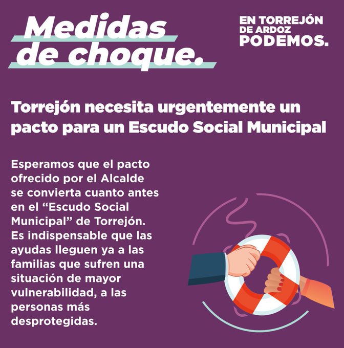 Foto cedida por Podemos Torrejón