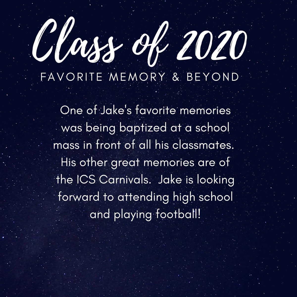 mrsdangelo_ICS's tweet image. Class of 2020 spotlights-Jake Gherardi! Jake redefines civic commitment and Catholic service! We’ll miss Jake and the Gherardi family! Congrats on all of your achievements, Jake! Your ICS family is proud of you! #GreatGrad🎓 #IncredibleCatholicStudent #Classof2020