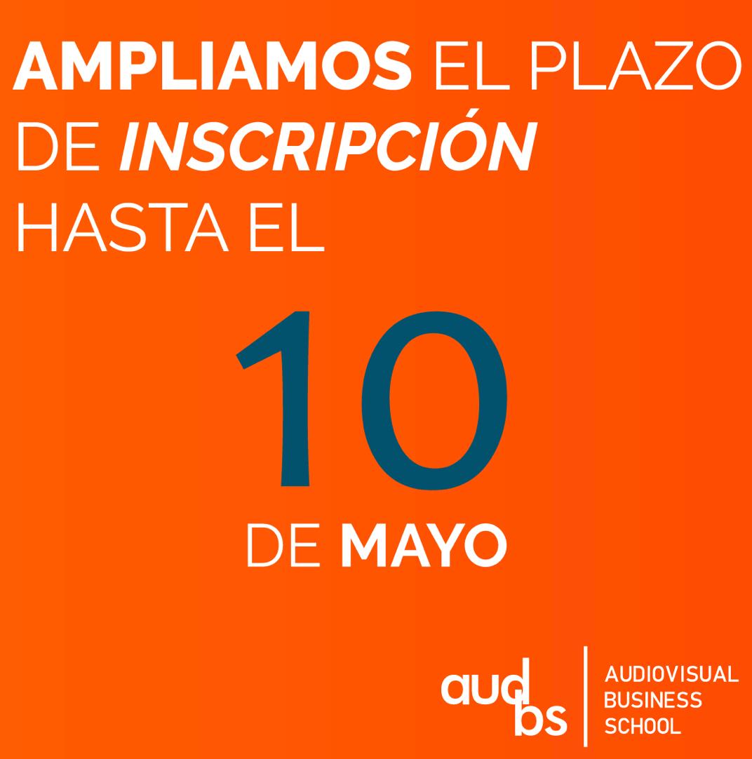 AudiovisualBusS's tweet photo. Ampliamos hasta el 10 de mayo la inscripción al curso gratuito online sobre "Identificación, desarrollo e introducción a la financiación de proyectos audiovisuales". Aprovecha la oportunidad y manda tu solicitud (CV y carta de motivación) a: info@audbs.com https://t.co/6KVccZSn15