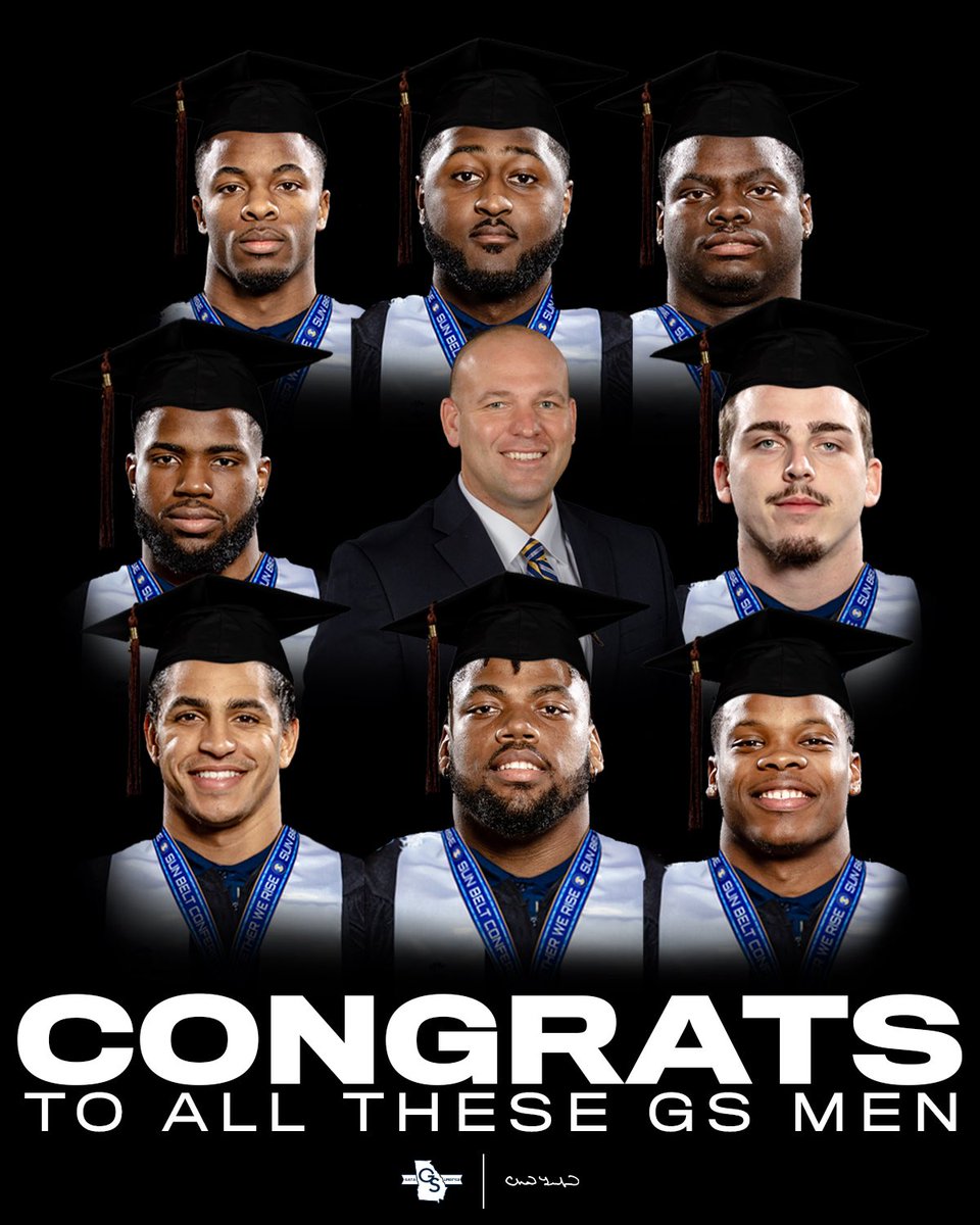 Congratulations to these #GSMen ... Another ✅ mark in the Expectations ... Nothing Given ... Everything Earned!!!

W.I.N. 🦅🏈 #GTG G.A.T.A.