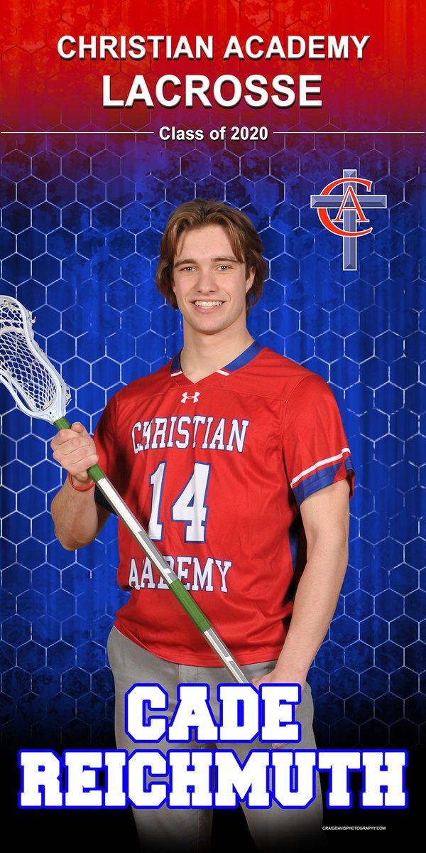 CenturionAD's tweet photo. Please join us in honoring senior boys lacrosse player, Cade Reichmuth #seniors2020 https://t.co/p1ESoyQUcW