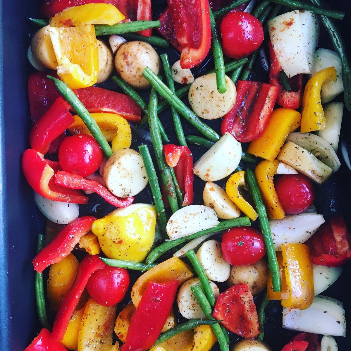 WombourneCooks's tweet photo. Roast Med Veg couscous with feta for lunch #FoodLove #WombourneCooks https://t.co/ttcWyCNhhr