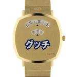 ＧＵＣＣＩの日本限定モデルが斬新wカタカナ表記で「グッチ」ロゴを大胆にデザイン。