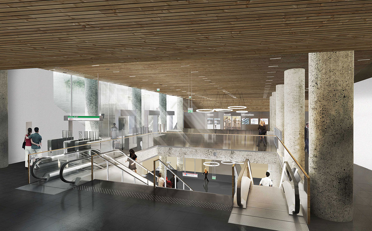 ttransithub's tweet image. Lyon 🇫🇷

Metro line B extension

It&apos;ll go from Gare d&apos;Oullins to Saint-Genis-Laval Hôpitaux Sud with Oullins centre in between (2 new stations), extending the network by 2.4 km in 2023.

bit.ly/2WgpcXr

📸 AZC - Atelier Schall