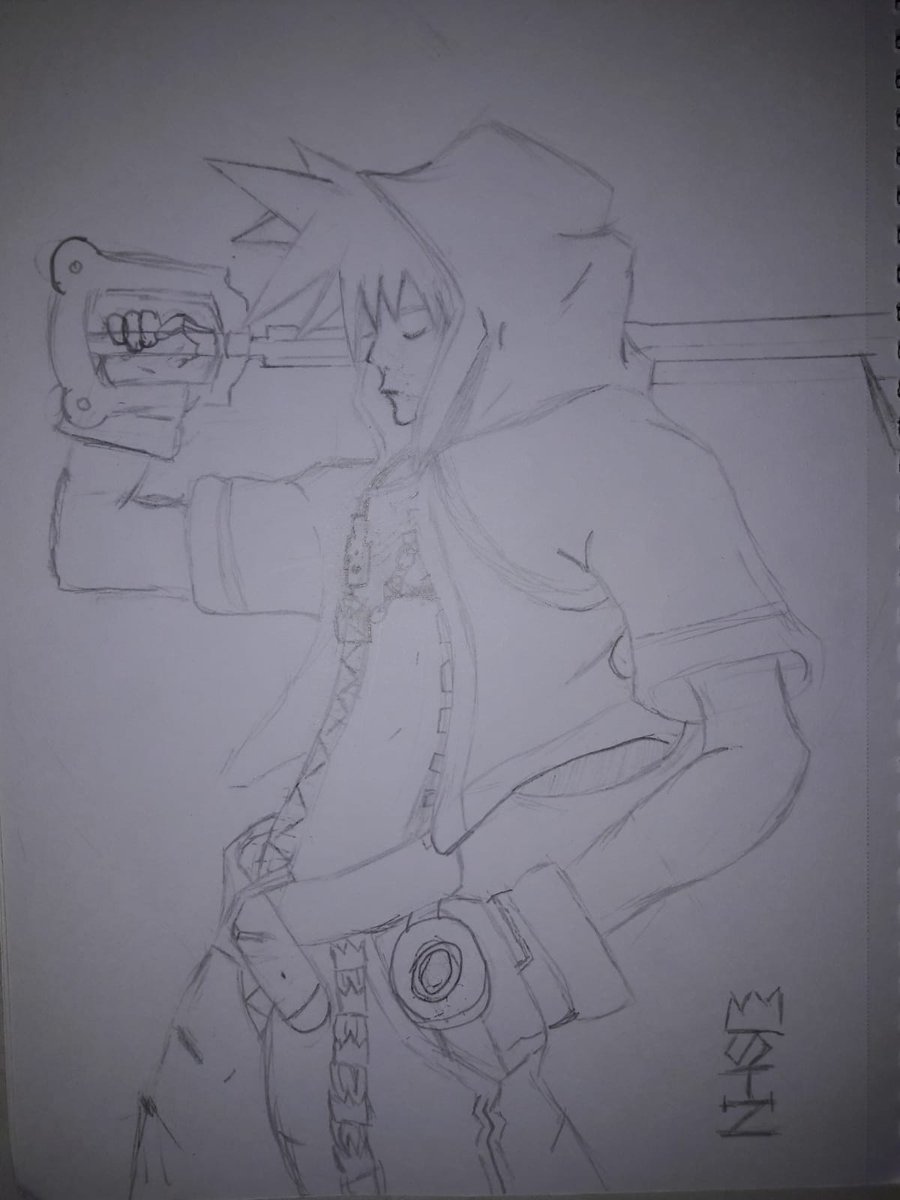 Cyber_Shinobii's tweet photo. Hey everyone sorry I haven't done anything on here in a while I've really been lacking motivation but recently  I started playing kingdom hearts for the first time so I thought I'd draw sora also I hope everyone is well during this quarantine #art #KingdomHearts #soraArt #drawing https://t.co/eQo86uF5cE