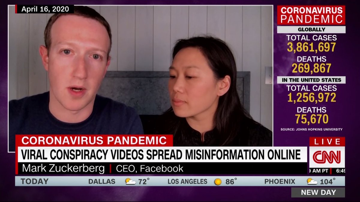 A professionally produced conspiracy video about