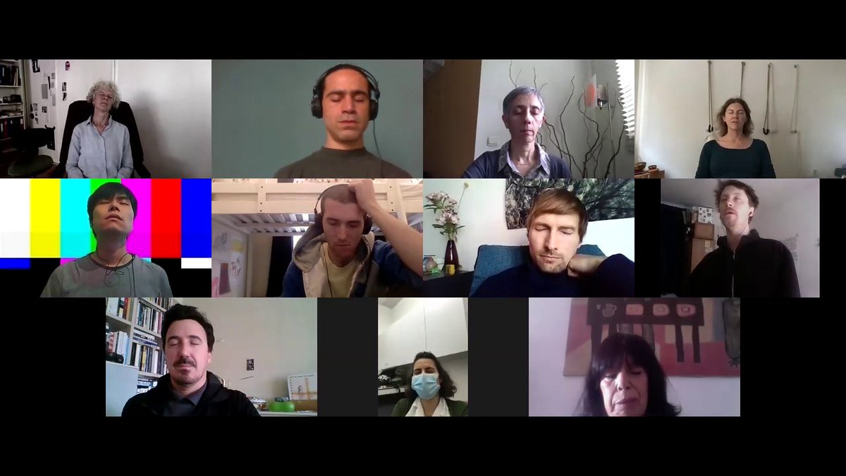 dannyblueboy's tweet photo. today last activation of Distant Feeling(s) during the confinement period...
more info: https://t.co/kTd5MdXRY8
#togetherness, #silentconnections, #distant, #distributedtrust #lifeonthescreen #performingabsence
DF is a project run by @annieabrahams & @dannyblueboy https://t.co/iCb1PYhr2X