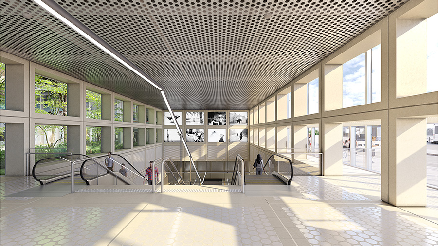 ttransithub's tweet image. Lyon 🇫🇷

Metro line B extension

It&apos;ll go from Gare d&apos;Oullins to Saint-Genis-Laval Hôpitaux Sud with Oullins centre in between (2 new stations), extending the network by 2.4 km in 2023.

bit.ly/2WgpcXr

📸 AZC - Atelier Schall