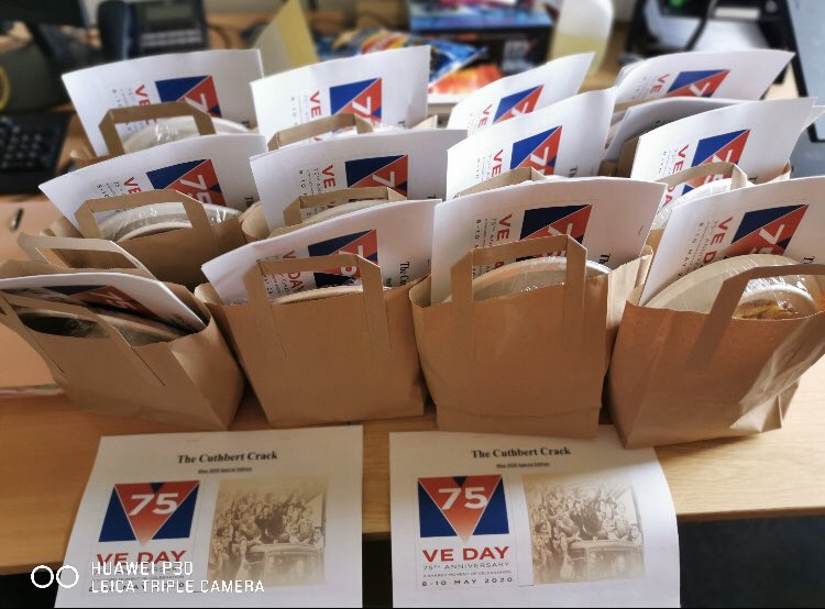 CuthbertHouseAP's tweet image. Cuthbert House celebrations #VEDay