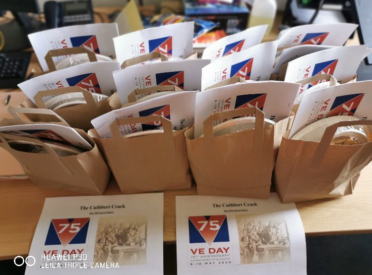 CuthbertHouseAP's tweet image. Cuthbert House celebrations #VEDay