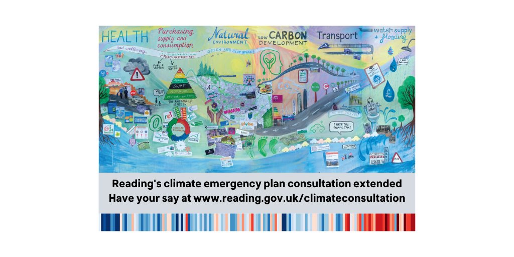 RCCP2020's tweet photo. Don't forget to #haveyoursay on the #RdgUK #ClimateEmergency strategy and action plan. The consultation has been extended to 31st May - you can find it at https://t.co/1PaB6nLm1Y https://t.co/eCpDjk1bdH