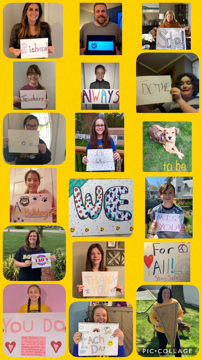 CPerezEd_Leader's tweet photo. One final message for Teacher Appreciation Week... we appreciate you for all you do each and every day! #RBSRocks #TeacherAppreciationWeek2020 https://t.co/vRdjE2x6Gs