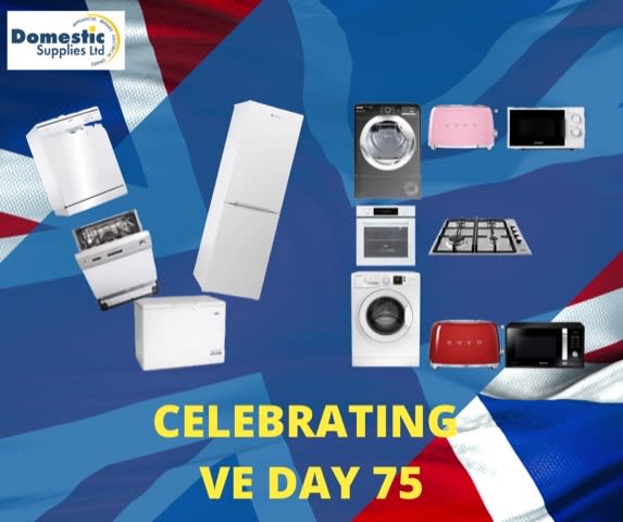 Celebrating Victory in Europe 75 at domesticsupplies.co.uk