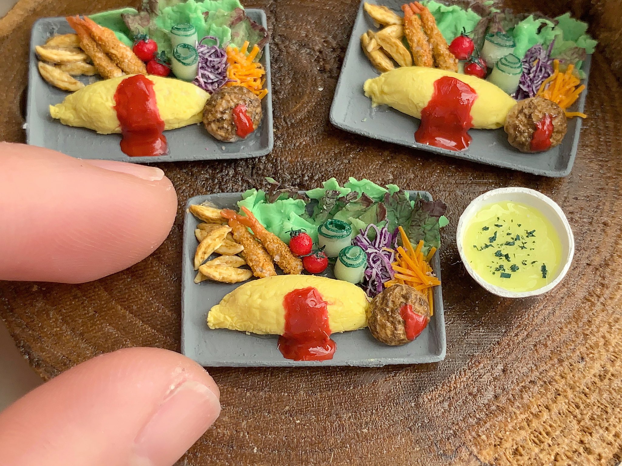 Mush Line 昔ながらのオムライスをカフェ風ワンプレートに ハンバーグもポテトもエビフライも ミニチュア ミニチュアフード ハンドメイド T Co 5pbn15mkse Twitter Mush Line 昔ながらのオムライスをカフェ風ワンプレートに ハンバーグもポテトもエビフライも ミニチュア ミニチュアフード ハンドメイド T Co 5pbn15mkse Twitter