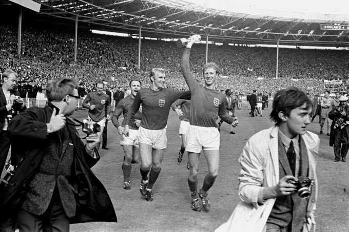 I was born 14 years after VE Day and today’s birthday is the only one I remember where there’s been flag waving and street parties. In Europe, the occasion is marked quietly and solemnly, in a church, giving thanks for peace. I’d rather wave the flag for Jack Charlton, 85 today.