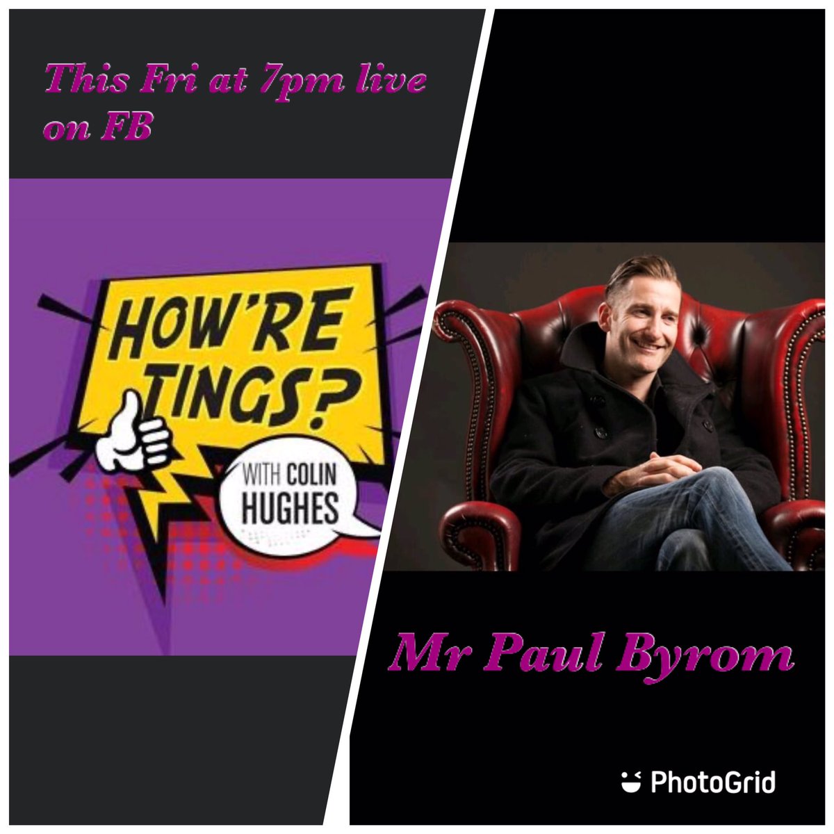 Howretingspod's tweet photo. This evenings live chat is with the one and only @paulbyrom ! You can catch us live on our Facebook page from 7pm GMT! We hope you can join us! https://t.co/UebGmQGR29