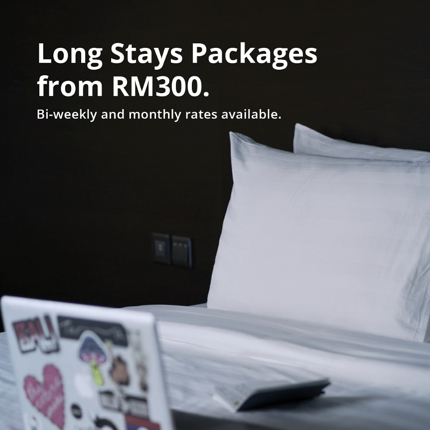 Looking for a room for longer stays? Enjoy all the comforts of a hotel at an affordable price, including 24-hour security, housekeeping services, free WiFi and parking. We’ve got packages with bi-weekly rates from RM300 and monthly rates from RM500.  tunehotels.com/long-stay-pack…