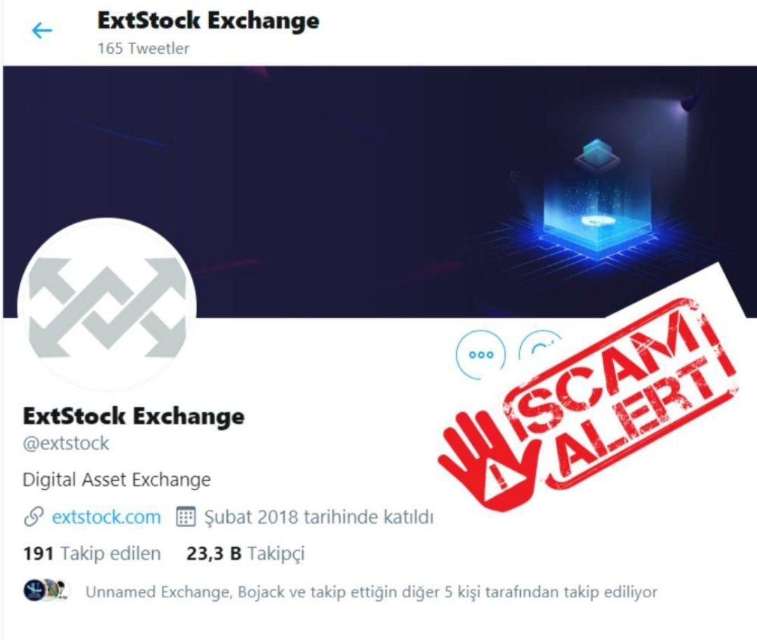hunter_cryp's tweet image. #ExtStock @extstock #scam #Exchange
 Scam extstock.com
❗️It prevents its members from trading with their existing balances by claiming that they are not qualified traders.Don't put your money in this .Soon they'll run away from everyone. 

@coinkit_ mon 1 20 dgb