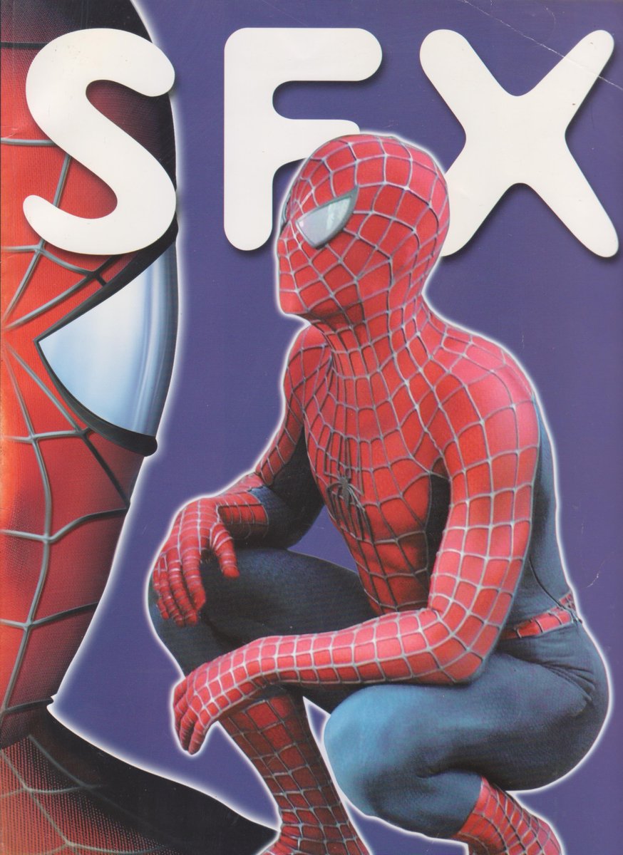 SuccinctReview's tweet photo. SFX Issue 79 (Jun 01) - Spider-Man set report. Interviews: Jessica Alba (Dark Angel), Robert Patrick (X-Files), Stan Winston (A.I.). The 'Sylvester McCoy' Couch Potato. The Men of Voyager cast interviews. David Gemmell talks Ravenheart. @SFXmagazine #25YearsofSFX #DavidGemmell https://t.co/6aXF44lTQB