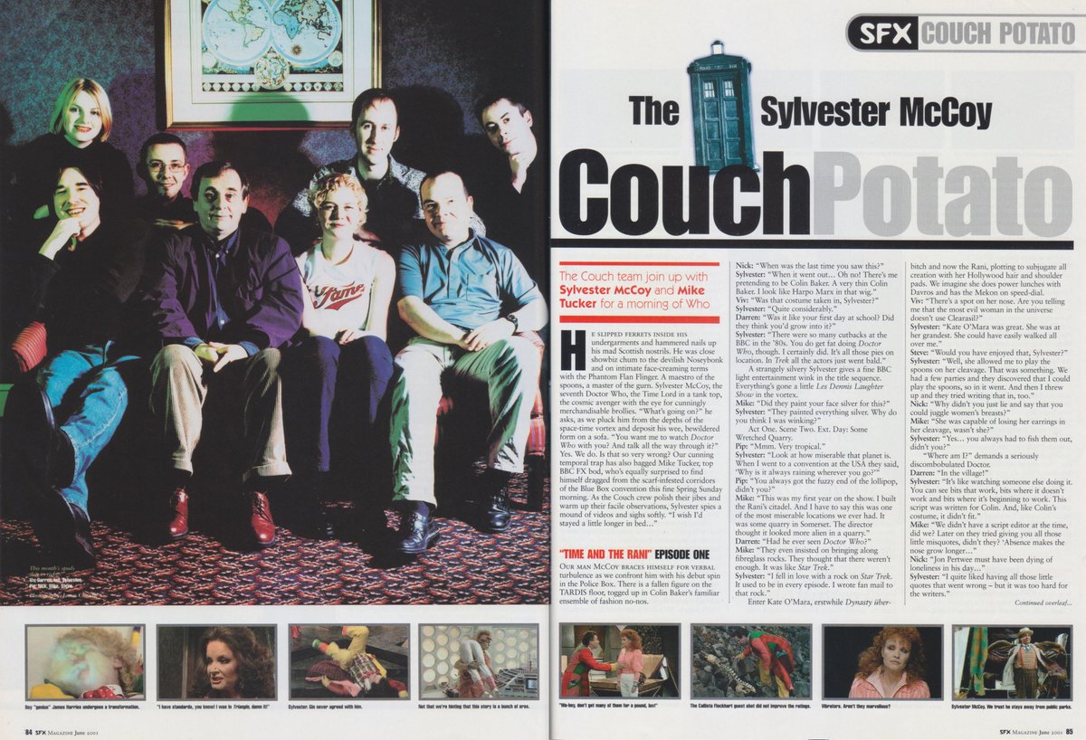 SuccinctReview's tweet photo. SFX Issue 79 (Jun 01) - Spider-Man set report. Interviews: Jessica Alba (Dark Angel), Robert Patrick (X-Files), Stan Winston (A.I.). The 'Sylvester McCoy' Couch Potato. The Men of Voyager cast interviews. David Gemmell talks Ravenheart. @SFXmagazine #25YearsofSFX #DavidGemmell https://t.co/6aXF44lTQB