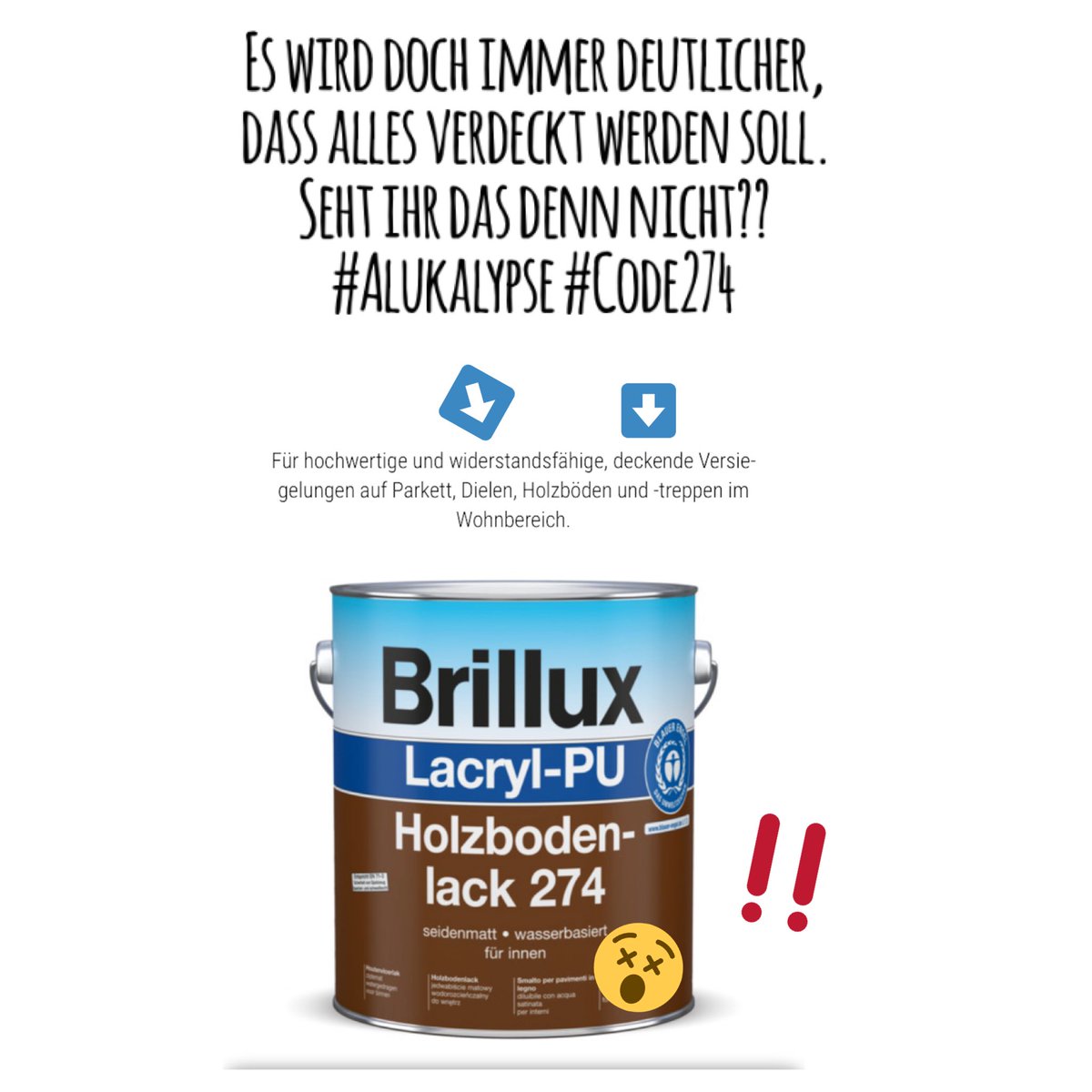 NordFranzi's tweet photo. Macht endlich die Augen auf, verdammt!!1! 🤬 #Code274 #Alukalypse #TeamLacksäufer https://t.co/5rsyTXmcLk