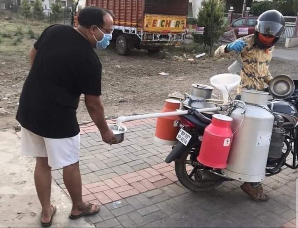 ishaantweets's tweet photo. Sir @anandmahindra  Here is one more example of Indian indigenous innovation during this pandemic https://t.co/GuAeuLK7sM