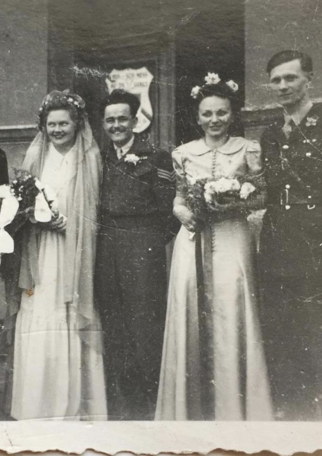 This is my grandparents wedding day in allied Vienna shortly after the War where they met. Grandad Ken Attwell turns 99 this month and fought in North Africa and Europe. 
He’s made of different stuff like the rest of his generation. #VEDay75 🇬🇧