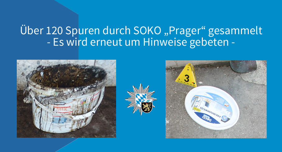 polizeiOBS's tweet photo. #Brandstiftung #Waldkraiburg - Neue Einzelheiten von Generalstaatsanwaltschaft + Polizei: 
- Verdächtige #Farbeimer sichergestellt 
- #Videosequenz aus Brandnacht gesichert

Weitere Hinweise aus der Bevölkerung werden dringend erbeten.

Ausführliche Infos: https://t.co/5yTYEBq3c2 https://t.co/bWfWZPbMDa