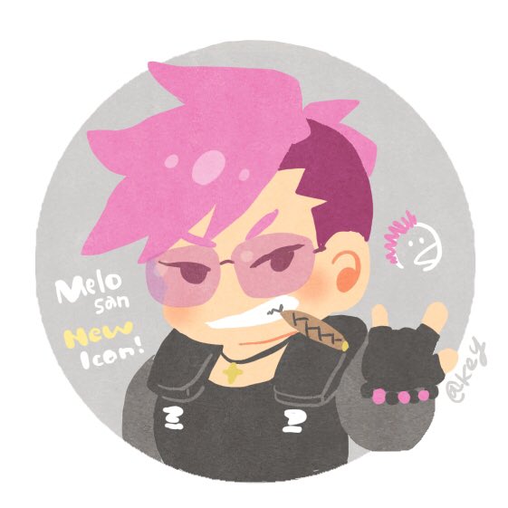 めおさんのニューアイコンかっこいい つぶろチームって感じでとても良いです きーのイラスト