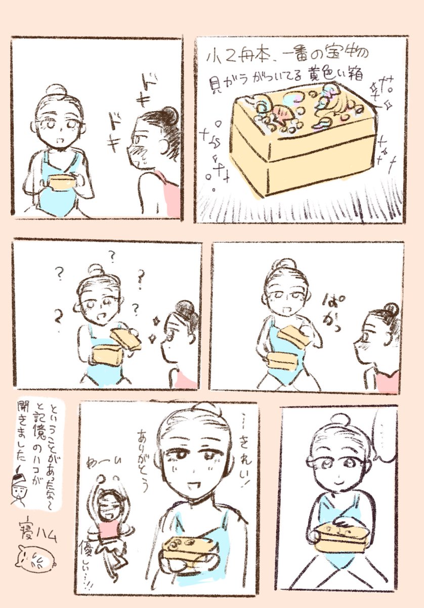 描いたことをすっかり忘れていた箱の話です。幼児編とは一体なんだ、シリーズ構成なのか… 