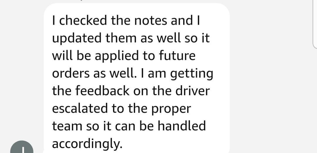 Sha3ia1's tweet image. This is all their resolution. So I should continue to pay prime membership for @AmazonUK to just "escalate" rather than keep their customers satisfied! #amazonneedtotraindrivers #amazonuseless