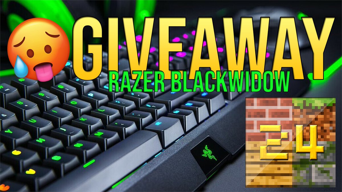 ☣️ Quarantäne Verlosung ☣️
🎉 Razer Blackwidow Chroma Giveaway 🎉

🔁 Retweet und
<a href="/resourcepacks24/">Resourcepacks24</a> folgen
um an der Verlosung teilzunehmen

Auflösung: 15.05.2020 20:00 MEZ