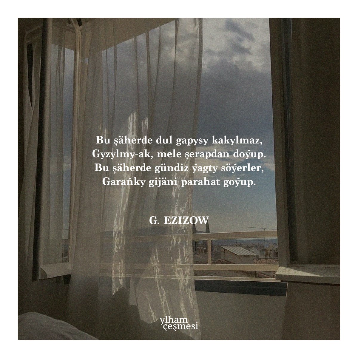 ylhamcesmesi's tweet photo. Gurbannazar Ezizow - " Kiçijik Şäherler " https://t.co/mJVjVbc7yX