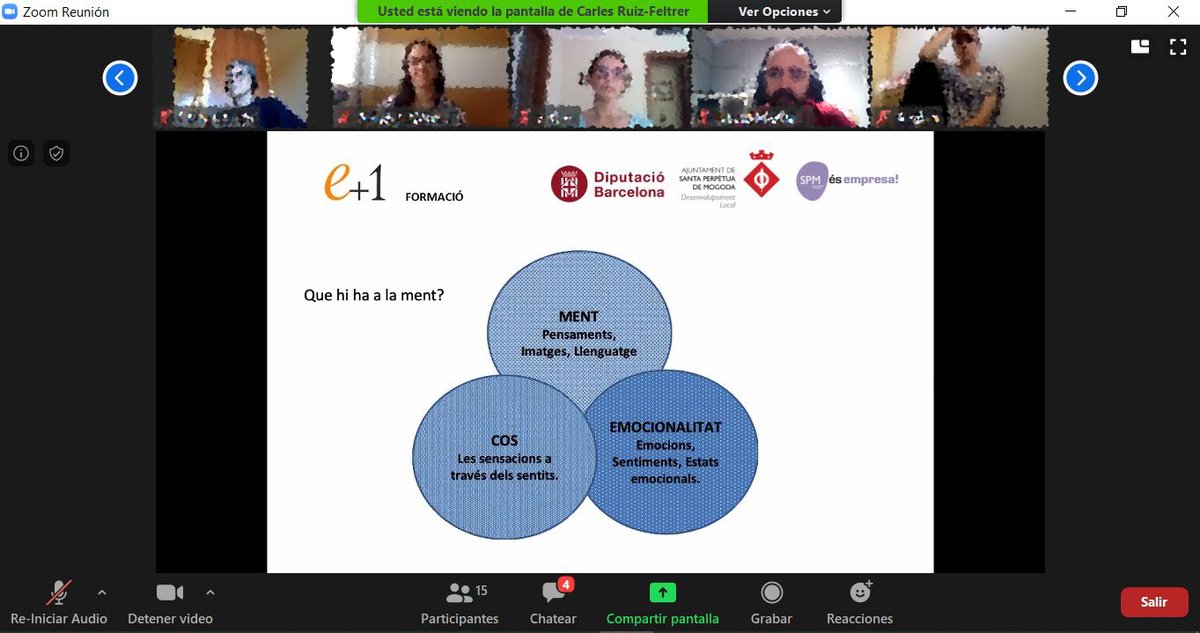 pespm's tweet photo. Avui ha començat la primera #formacióonline de "Mindfullness" per a empreses i persones emprenedores, en el marc del recull de formació de la Diputació de Barcelona. #reculldiba #SPMEmpresa #CLSE https://t.co/DarEyEnnDB