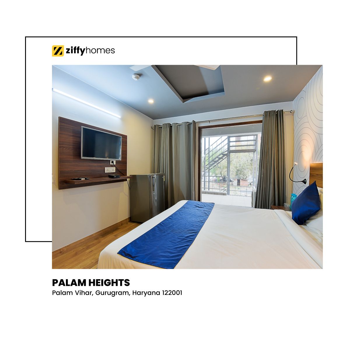 ZiffyHomes's tweet photo. Introducing Palam Heights by ZiffyHomes, where you just have to think about yourself and the rest is on us

#AlwaysHome #colivingspace  #PalamVihar #Gurgaon #SafeHome #SecuredStay #Coliving #SanitizedRoom #Coronasafeenvironment #newlaunch #Udyogvihar #ServicedAprtment #Safety https://t.co/BhZ4m4hRBB
