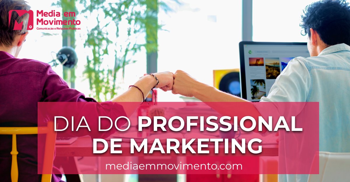 MediaMovimento's tweet photo. Hoje é dia de celebrarmos aqueles amigos que estão sempre cheios de ideias e que muitas vezes nos fazem perder a cabeça! Parabéns a todos os profissionais de marketing! #mediaemmovimento #design #webdseign #dicasmm #servicosmm #presencadigital #contentmkt #marketing https://t.co/gDVWPpe9Kj