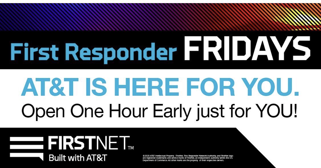 iTravyy's tweet photo. To those that tirelessly sacrifice so much time and energy protecting our communities daily we want to say thank you and give you back some time. #herohour #firstresponderfridays https://t.co/QBqa32F12R