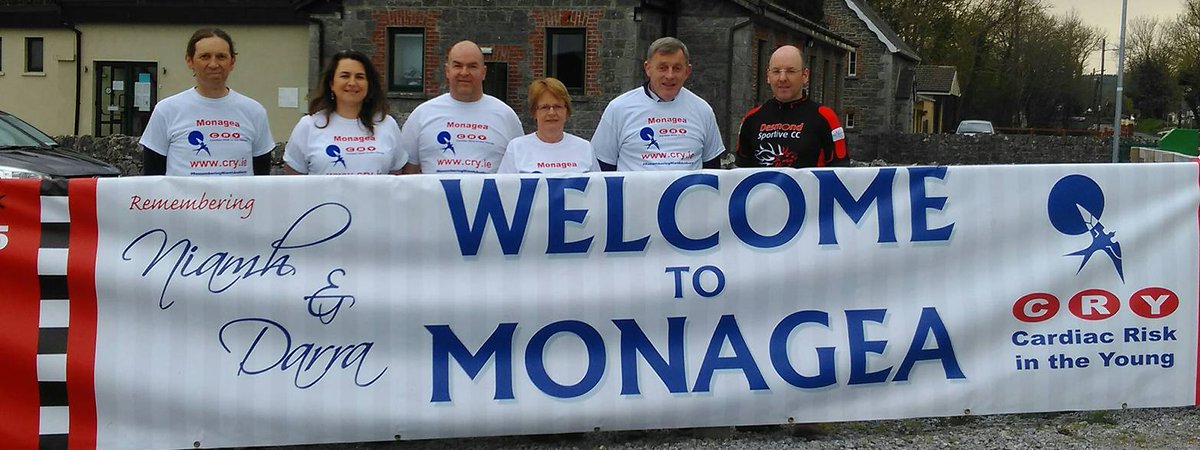 CRYIre's tweet photo. THANK YOU to the incredible community that is #Monagea #Limerick who got on board and took the #CRY242 #Challenge - we really do appreciate all you do & we're very proud to each of YOU on #teamCRY!
#Monagea
while always #RememberingNiamhAndDarra ♥️♥️ https://t.co/gXjsNuFFH8