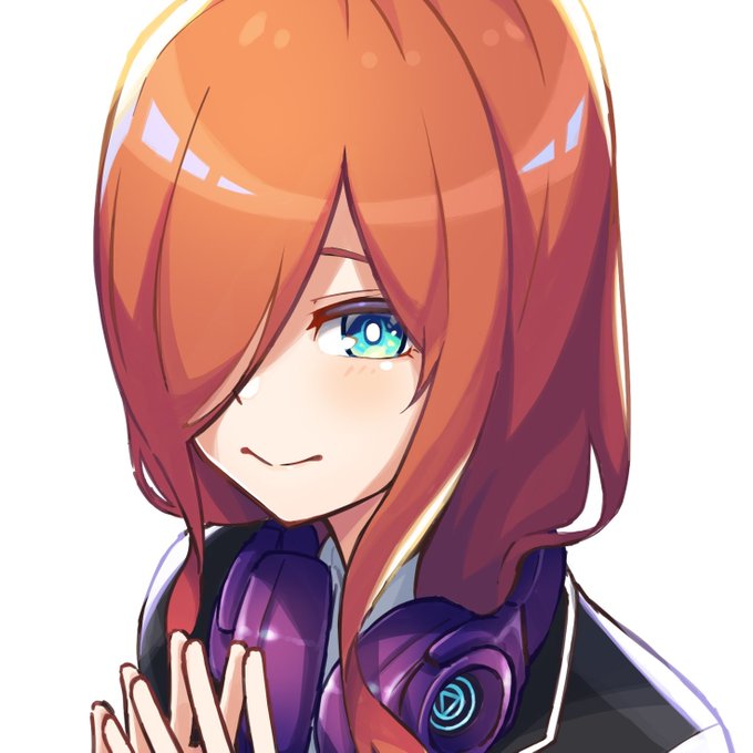 兵衛さんがTwitterに投稿した中野三玖(五等分の花嫁)のイラスト。