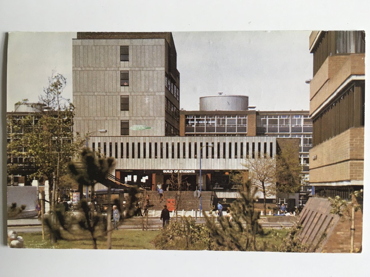 janeemma's tweet photo. ⁦@modernistmag⁩ ⁦@BrutalConcrete⁩ #aston #birmingham Sorting Stuff Out, I found this postcode sent to me by my sister in 1993 of Aston Uni students union https://t.co/YbB1y8jAPf