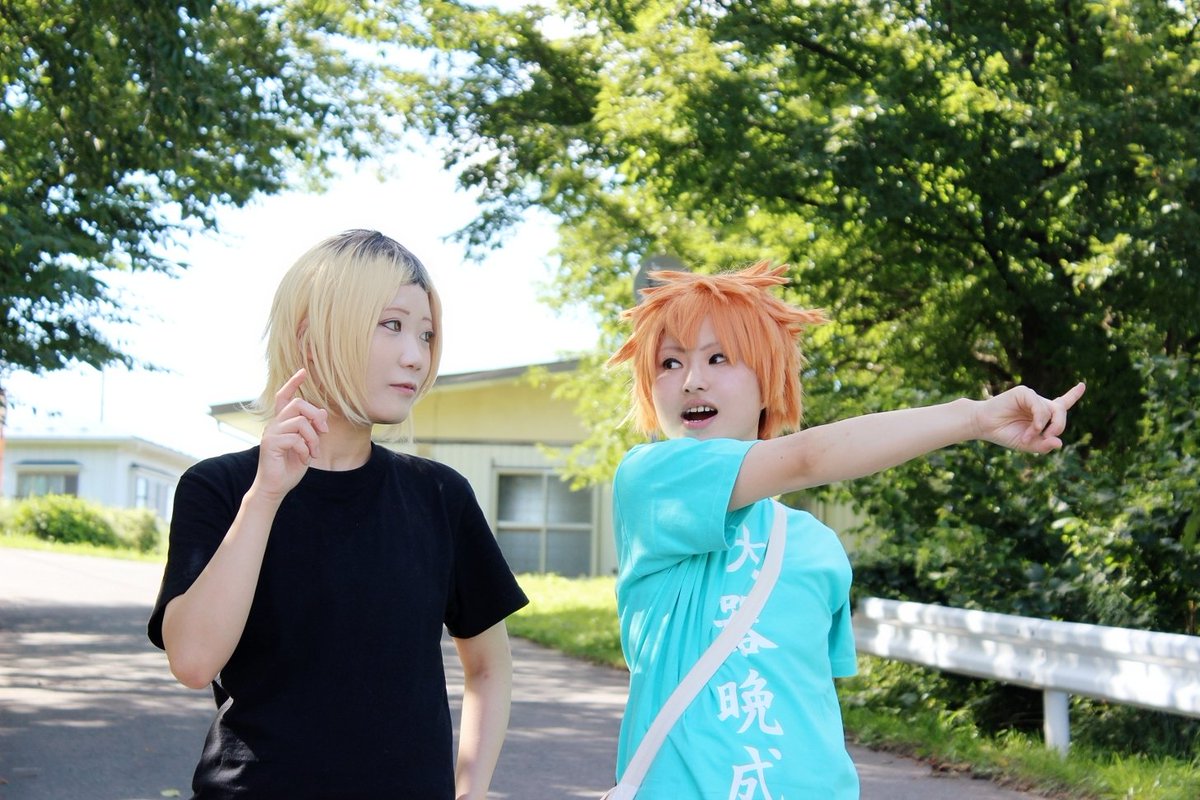 晶 あきら 不在中 على تويتر Cosplay Hq 第85話雑食 前回とは違う高校でやるんだな 毎回グループ内の高校が持ち回りでやるんだよ 前回は梟谷 今回は森然 日向翔陽 浩ねぇ 8koh8 孤爪研磨 晶 Hq の聖地軽米 私立森然高校モデル地 Https T Co