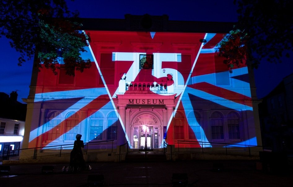 Projected Image (@projectedimage_) on Twitter photo Last night we were busy projecting this 75year celebration on the Willis Museum in Basingstoke #VEDay #VEDay75 #VEDay2020
It was weird but wonderful doing a public projection without the public but we are grateful to have been a part of this celebration with <a href="/HantsCulture/">Hampshire Cultural Trust</a> Last night we were busy projecting this 75year celebration on the Willis Museum in Basingstoke #VEDay #VEDay75 #VEDay2020
It was weird but wonderful doing a public projection without the public but we are grateful to have been a part of this celebration with <a href="/HantsCulture/">Hampshire Cultural Trust</a>