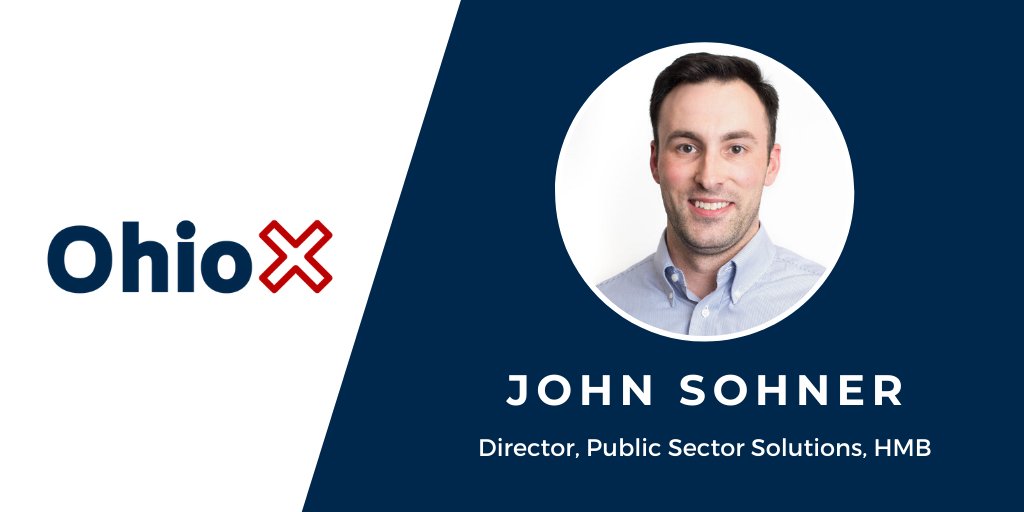 OhioXOrg's tweet photo. This week's @OhioXOrg Leader Profile is with John Sohner of @HMBinc.

🧳 Director, Public Sector Solutions
📍 Columbus
🎙 On collaborative innovation and leveraging technology to free people to do things only people can do.

Our conversation with John 👉 https://t.co/2kbTaeoYF7 https://t.co/YKivfaAjpC