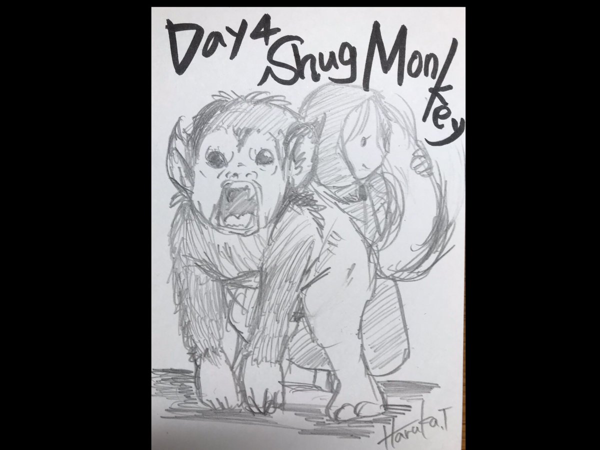 OfficeHaruka's tweet photo. #MythicMay
~ DAY4 Shug Monkey
Is it like this? It's quite difficult๐
#mythicmay2020 #mythology #art #artist #ShugMonkey #pencilart https://t.co/O7ls5Sp1zl