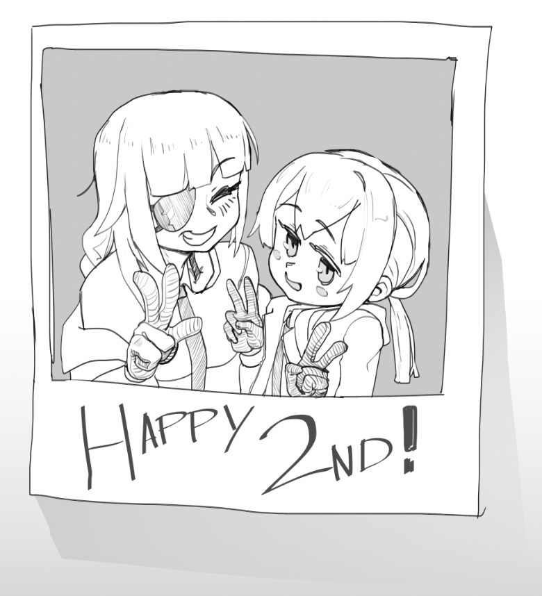 2nd anniversary doodle
#GirlsFrontline 