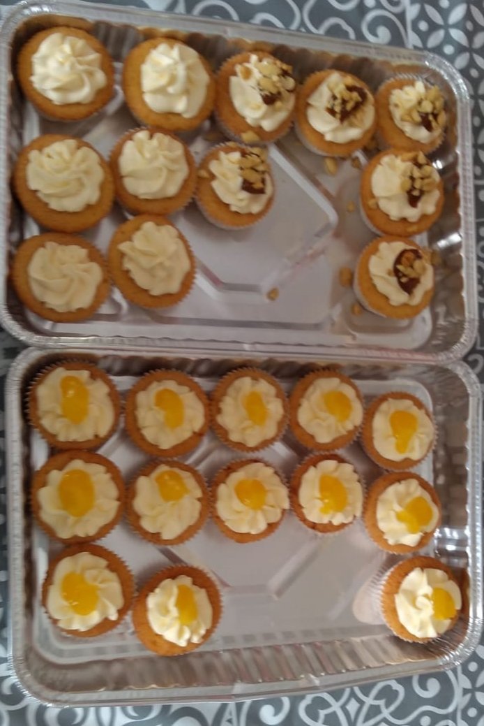 NHC_MarySeacole's tweet photo. Some of our homemade treats for our residents #VEDay #homemade #weareNHC https://t.co/U0oKdcCMfH