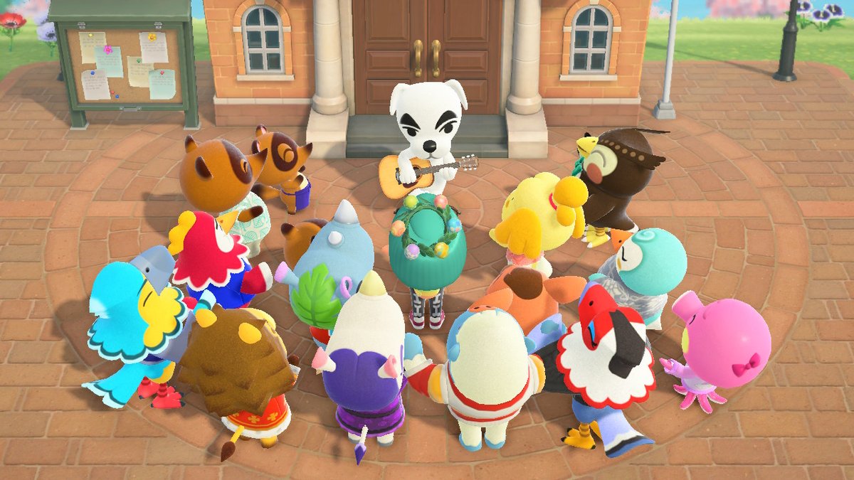 FellowNookling's tweet image. Choosing a new cover photo is hard... #ACNH #groupshots #squadgoals #villagers #islanders #whichonedoichoose #help
