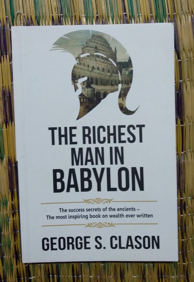 16. Richest Man in Babylon - George S ClasonBook of wealth secrets & the laws that govern the building of wealth. Financial lessons from Arkad (Richest Man), Mathon (Money lender) & Debasir (Camel trader) are inspiring & mind-blowing, glad that I found this book at an young age